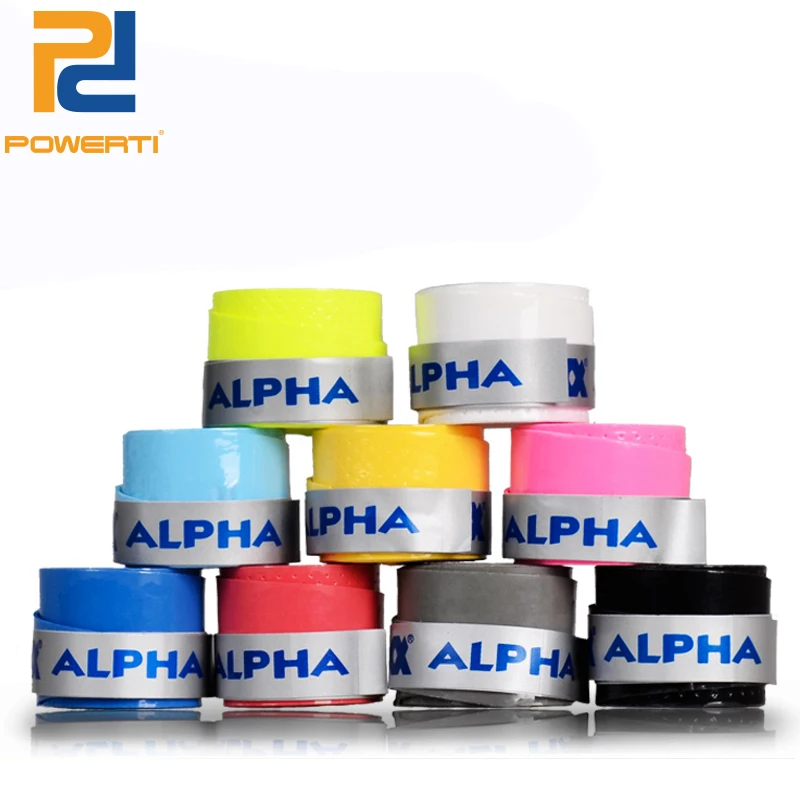 POWERTI 20pcs/lot 0.65mm Thin Smooth Tacky Sweatband Overgrip Viscous Punching Grip for Tennis/Badminton Racket TG-200
POWERTI 20pcs/lot 0.65mm Thin Smooth Tacky Sweatband Overgrip Viscous Punching Grip for Tennis/Badminton Racket TG-200