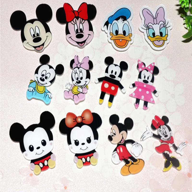 1PCS Harajuku Cute Cartoon Mickey Minnie Pin Badge Plastic Brooch Badges For Clothes Icon On Backpack Acrylic Badge Kids Gift
1PCS Harajuku Cute Cartoon Mickey Minnie Pin Badge Plastic Brooch Badges For Clothes Icon On Backpack Acrylic Badge Kids Gift