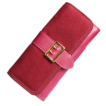 2018 New Genuine Leather Wallet Women Money Clips Female Long Clutch Ladies Leather Wallets portfel damski Portomonee
2018 New Genuine Leather Wallet Women Money Clips Female Long Clutch Ladies Leather Wallets portfel damski Portomonee