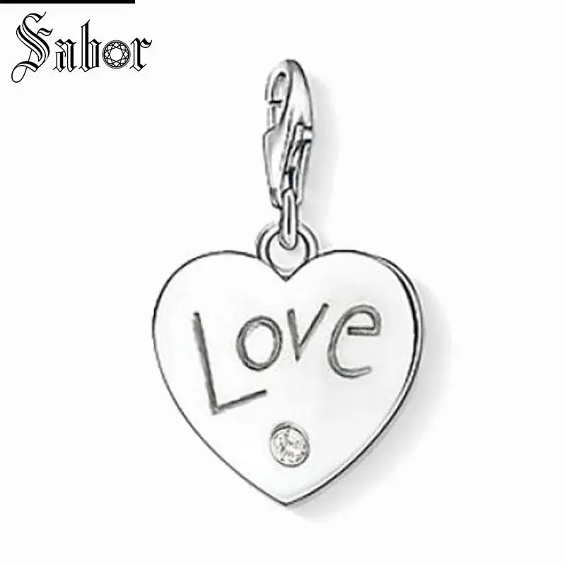 thomas Love Heart Charm,2019 Jewelry For Women Girls,Romantic Sweet Gift 925 Sterling Silver Fit Bracelet charms
thomas Love Heart Charm,2019 Jewelry For Women Girls,Romantic Sweet Gift 925 Sterling Silver Fit Bracelet charms