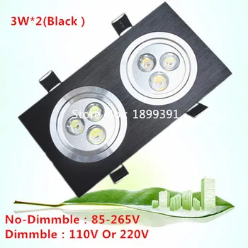 10*DHL LED dimmable 3W*2 5W*2 7W*2 110V 220V Downlight Ceiling Recessed Light Cool White/Warm White/ White+High Quality Driver
10*DHL LED dimmable 3W*2 5W*2 7W*2 110V 220V Downlight Ceiling Recessed Light Cool White/Warm White/ White+High Quality Driver