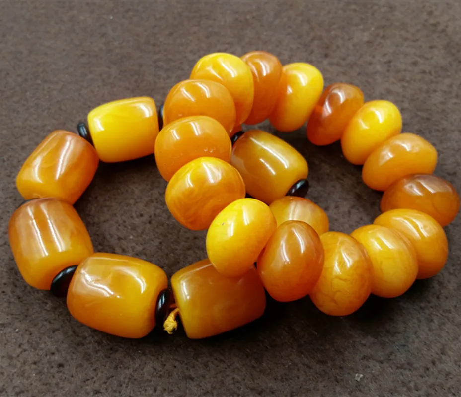 factory wholesale boutique high-end Mens Large chicken oil yellow amber beeswax hand string bead bracelet amber tuberoom Art
factory wholesale boutique high-end Mens Large chicken oil yellow amber beeswax hand string bead bracelet amber tuberoom Art