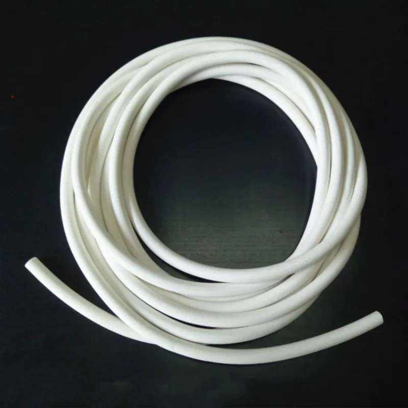 100m 2.5mm diameter rubber silicone round foaming sealing strip silicone foaming sponge sealing strip