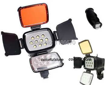 Hot Sale 5012 10 Pcs Light Beads Super LED Video Lamp 5500-6500K For Canon Nikon JVC Panasonic Pentax Olympus Samsung Sanyo Cam
Hot Sale 5012 10 Pcs Light Beads Super LED Video Lamp 5500-6500K For Canon Nikon JVC Panasonic Pentax Olympus Samsung Sanyo Cam