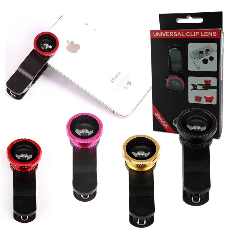 3 In 1 Lens Clip Selfie Kit Macro Wide Angle Lenses Lentes Fish Eye Lens Set for Mobile Phone for iPhone 4 5s 6s Plus Xiaomi
3 In 1 Lens Clip Selfie Kit Macro Wide Angle Lenses Lentes Fish Eye Lens Set for Mobile Phone for iPhone 4 5s 6s Plus Xiaomi