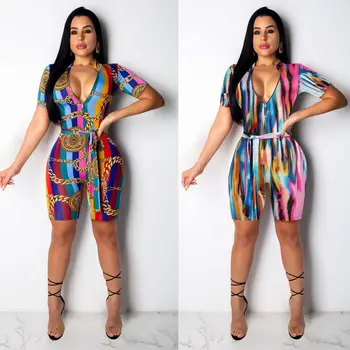 Spring Summer Women Jumpsuit Bodycon Playsuit Bodysuit Overalls Rompers Plus Size Fashion Print Active Jumpsuits
Spring Summer Women Jumpsuit Bodycon Playsuit Bodysuit Overalls Rompers Plus Size Fashion Print Active Jumpsuits