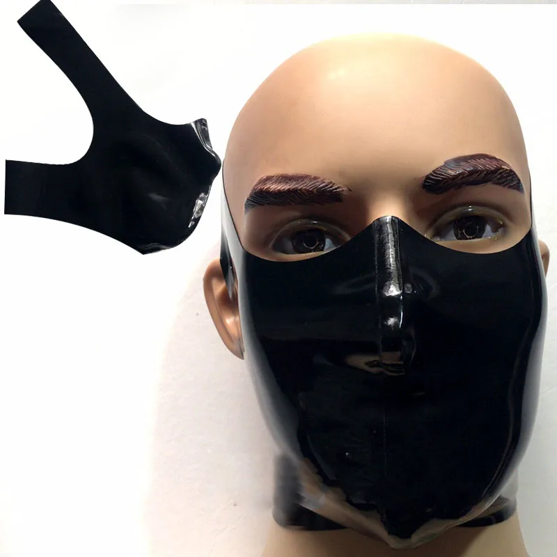 Latex Mask Cosplay Latex Rubber Gummi Cross Mouth covering Mask customized catsuit cool 0.4mm
Latex Mask Cosplay Latex Rubber Gummi Cross Mouth covering Mask customized catsuit cool 0.4mm