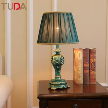 TUDA LED Table Lamp European Fabric Table Lamp Bedroom Bedside Living Room Study Retro Resin Table Lamp Floor Lamp E27 110V 220V
TUDA LED Table Lamp European Fabric Table Lamp Bedroom Bedside Living Room Study Retro Resin Table Lamp Floor Lamp E27 110V 220V