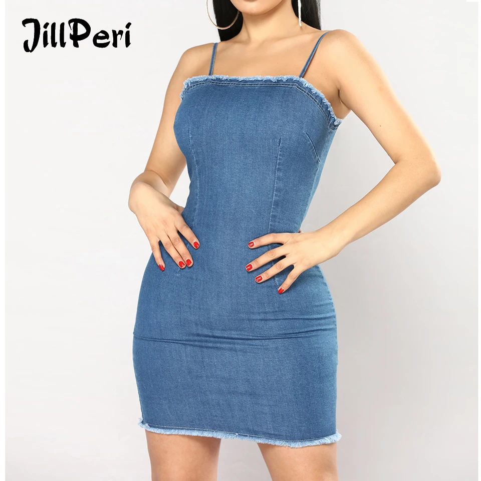 JillPeri Women Summer Dress High Quality Sexy Strap Slash Neck Denim Dress Sleeveless Daily Street Wear Short Jeans Mini Dress
JillPeri Women Summer Dress High Quality Sexy Strap Slash Neck Denim Dress Sleeveless Daily Street Wear Short Jeans Mini Dress