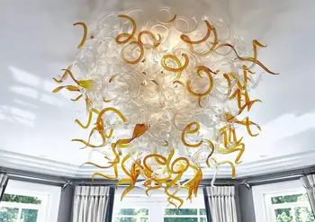 Luxury Hand Blown Glass Ceiling Light Leaf Design LED Ceiling Lighting for New House Decoration
Luxury Hand Blown Glass Ceiling Light Leaf Design LED Ceiling Lighting for New House Decoration