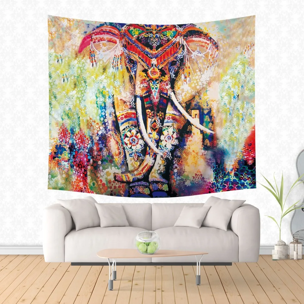 Elephant Tapestry T Room Decorative Art Beach Blanket Yoga Bedspread TPY24 Sofa Cover Dorm Cover Panic Mat Wall Hanging
Elephant Tapestry T Room Decorative Art Beach Blanket Yoga Bedspread TPY24 Sofa Cover Dorm Cover Panic Mat Wall Hanging