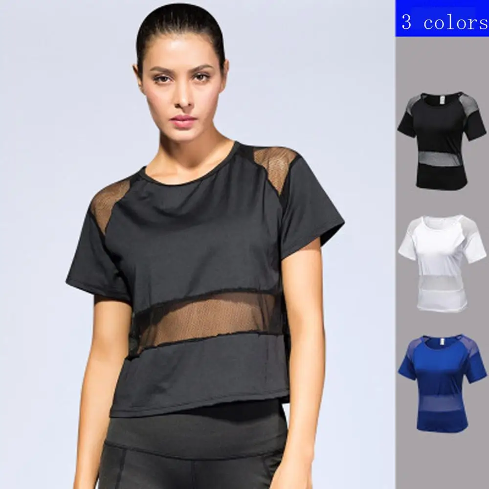 2019 Modis Mesh Sports Short Sleeve Top Fitness Women Yoga Shirts Sport Clothing Hoodies Breathable Training Outdoor Running Top
2019 Modis Mesh Sports Short Sleeve Top Fitness Women Yoga Shirts Sport Clothing Hoodies Breathable Training Outdoor Running Top