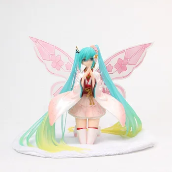17.5 CM Anime Action Figure Vocaloid Virtual Singer Idol Butterfly Wing Ver kimono Lovely Hatsune Miku Collection Model Toy Gift
17.5 CM Anime Action Figure Vocaloid Virtual Singer Idol Butterfly Wing Ver kimono Lovely Hatsune Miku Collection Model Toy Gift