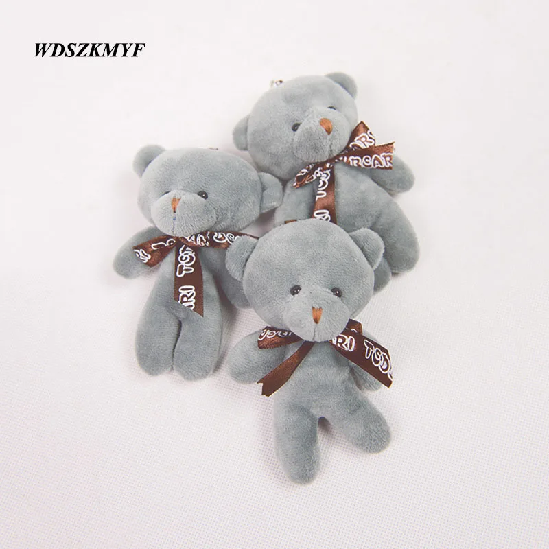 12CM Children's plush toys Mini Gray Bear Flower Bouquets accessory Teddy bear dolls girls' gift Phone/Keychain/ Handbag Pendant
12CM Children's plush toys Mini Gray Bear Flower Bouquets accessory Teddy bear dolls girls' gift Phone/Keychain/ Handbag Pendant