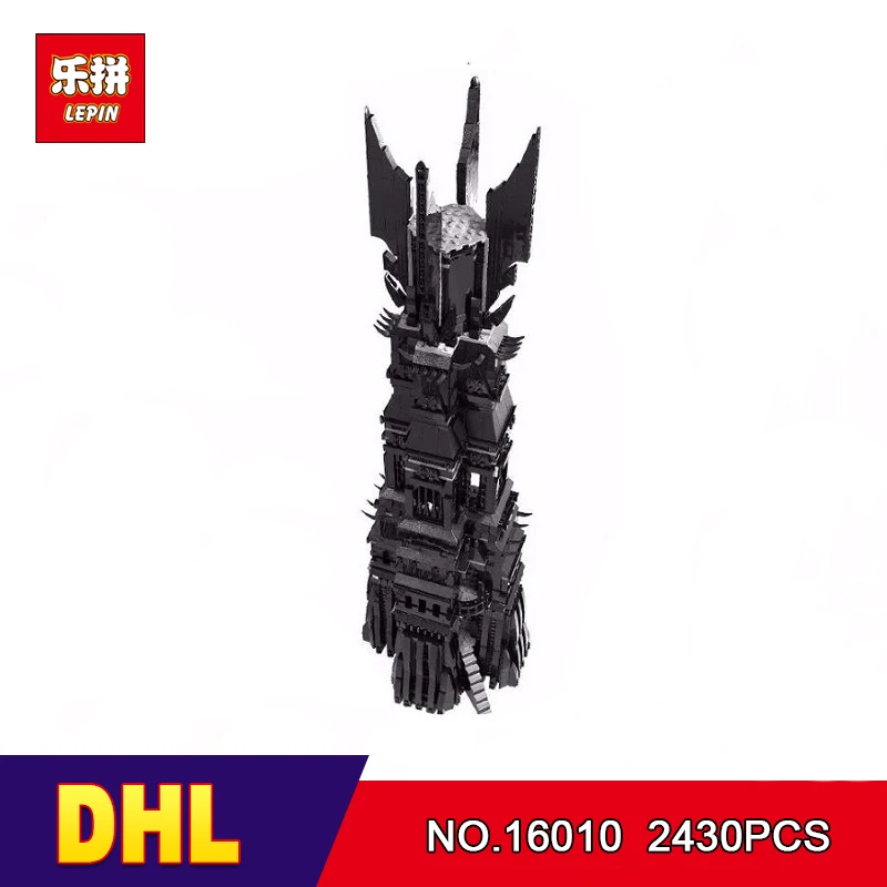 

DHL LEPIN 16010 2430Pcs Lord of the Rings The Tower of Orthanc Model Building Kits Set Blocks Bricks Toys Gift 10237