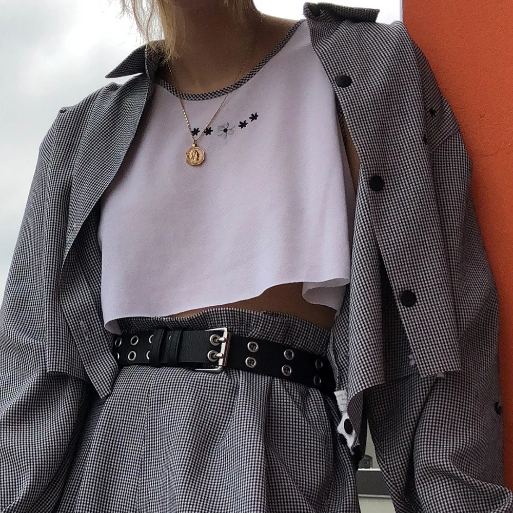 Elegant Plaid Short Single Breasted Women Blouse Shirts 2019 Autumn Turn Down Collar Long Sleeve Ladies Tops Casual blusas mujer
Elegant Plaid Short Single Breasted Women Blouse Shirts 2019 Autumn Turn Down Collar Long Sleeve Ladies Tops Casual blusas mujer