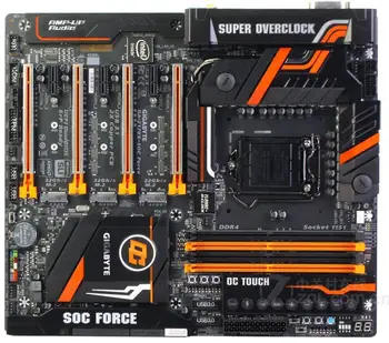For Gigabyte GA-Z170X-SOC FORCE Original Used Motherboard Z170 Socket LGA 1151 DDR4 Support I7 6700K
For Gigabyte GA-Z170X-SOC FORCE Original Used Motherboard Z170 Socket LGA 1151 DDR4 Support I7 6700K