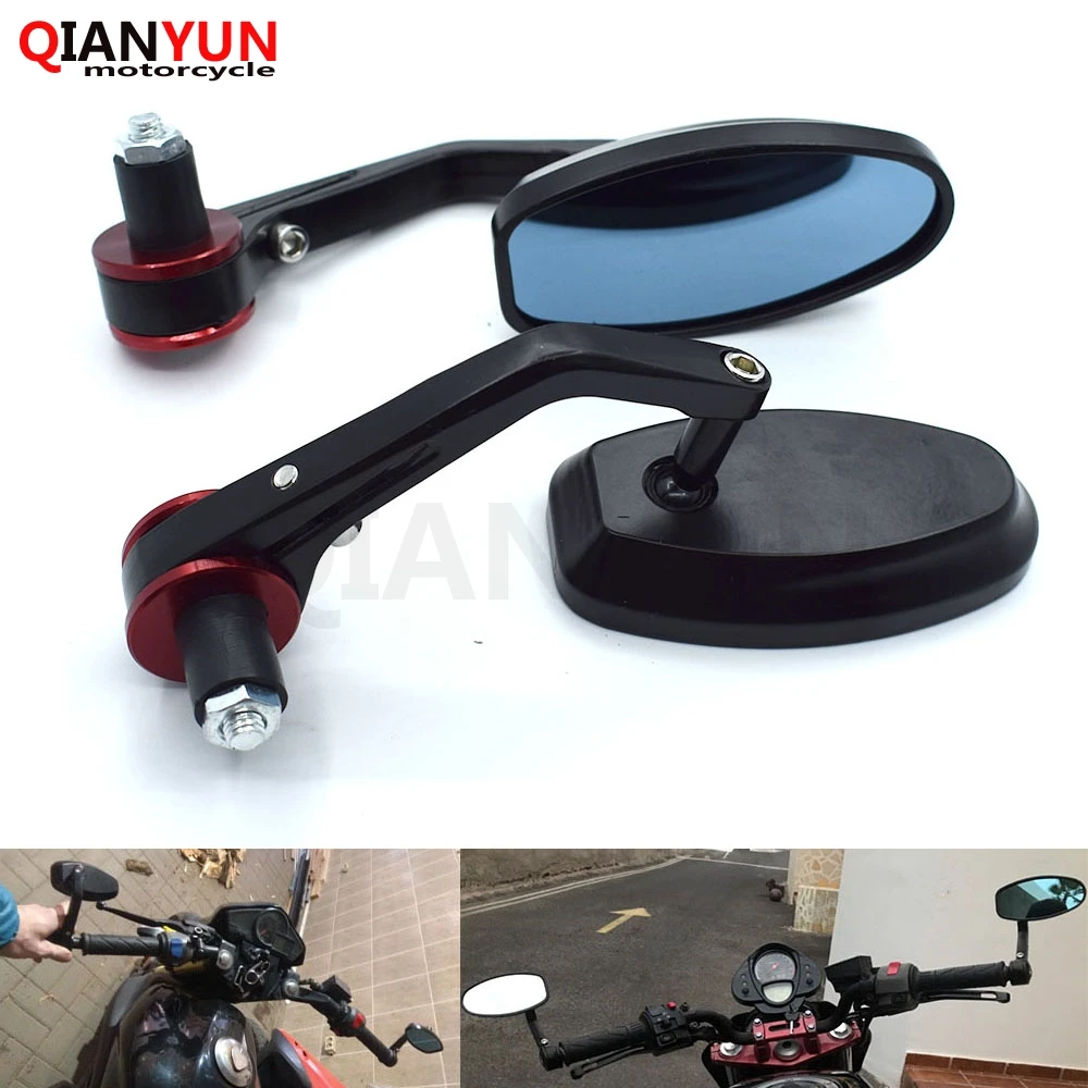 Universal motorcycle mirror scooter racing side mirror handle rod end mirror for Kawasaki ZX-6 ZZR600 Z750S ER-5 ZR750 ER6N ER6F
Universal motorcycle mirror scooter racing side mirror handle rod end mirror for Kawasaki ZX-6 ZZR600 Z750S ER-5 ZR750 ER6N ER6F
