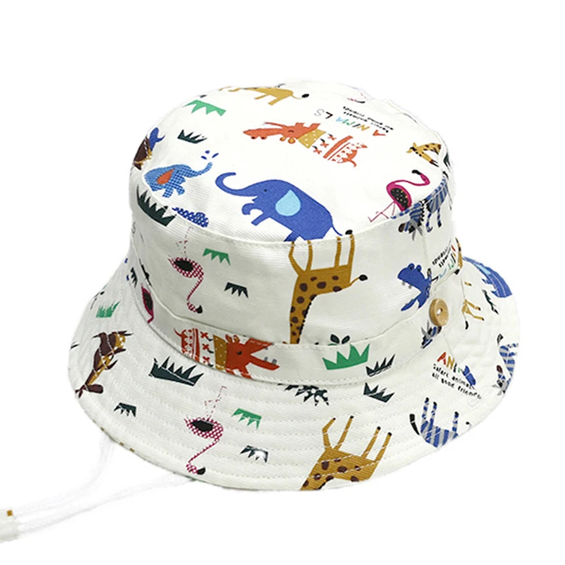 High Quality Cartton Zoo Baby Summer Hat Cotton Kids Boys Girls Bucket Sun Hat Toddler Child Summer Caps 0-6Y
High Quality Cartton Zoo Baby Summer Hat Cotton Kids Boys Girls Bucket Sun Hat Toddler Child Summer Caps 0-6Y