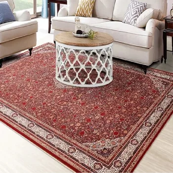 Retro style classical red floral living room rug, big size coffee table carpet, Persian home decoration floor mat
Retro style classical red floral living room rug, big size coffee table carpet, Persian home decoration floor mat