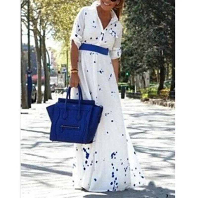 Ball Gown Summer Dress For Women Elegant Sexy Deep V Neck Split Party Dress Female Casual Print Bohemian Beach Maxi Dresses W3
Ball Gown Summer Dress For Women Elegant Sexy Deep V Neck Split Party Dress Female Casual Print Bohemian Beach Maxi Dresses W3