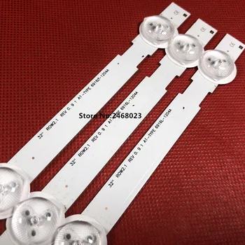 LED Backlight Strip 7 lamp for LG 32'' TV 32LN520B LC320DXE (SF)(R5) V13 cDMS 6916L-1399A 6916L-1400A
LED Backlight Strip 7 lamp for LG 32'' TV 32LN520B LC320DXE (SF)(R5) V13 cDMS 6916L-1399A 6916L-1400A