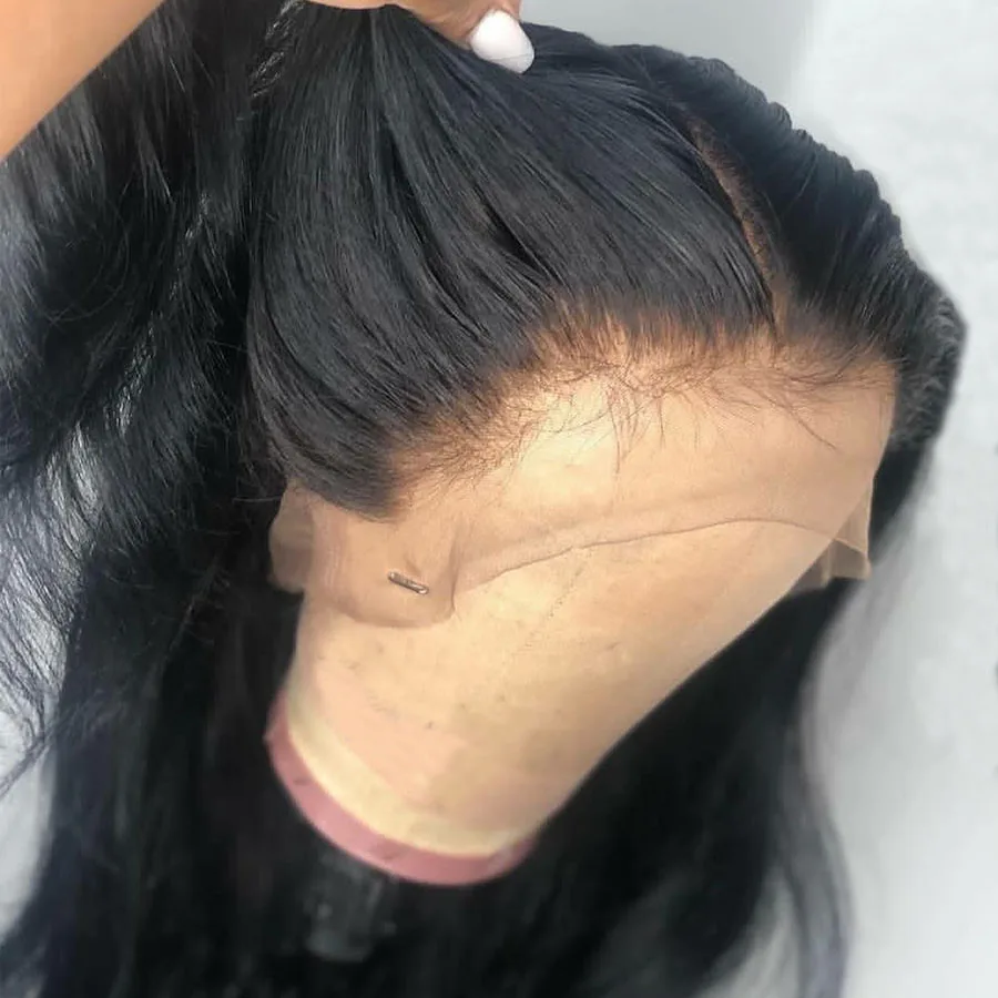180% Density 360 Lace Frontal Human Hair Wig with Baby Hair Pre Plucked Bleached Knots For Black Women Brazilian Remy Hair Elva
180% Density 360 Lace Frontal Human Hair Wig with Baby Hair Pre Plucked Bleached Knots For Black Women Brazilian Remy Hair Elva