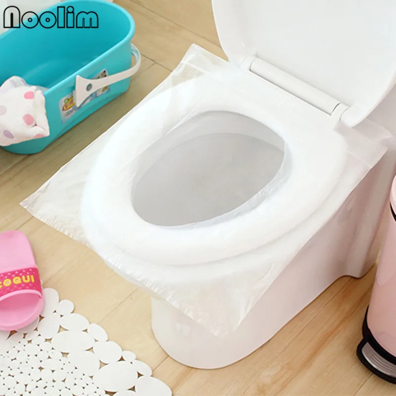 NOOLIM 50Pcs/100Pcs Travel Safety Plastic Disposable Toilet Seat Cover Waterproof 40*48cm
NOOLIM 50Pcs/100Pcs Travel Safety Plastic Disposable Toilet Seat Cover Waterproof 40*48cm