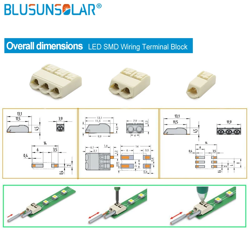500 pcs/lot 2 pin LED SMD Wiring Terminal Block, PCB Wire Cable Connector, Push in Lighting Connection Connector LED102 FS0136
500 pcs/lot 2 pin LED SMD Wiring Terminal Block, PCB Wire Cable Connector, Push in Lighting Connection Connector LED102 FS0136