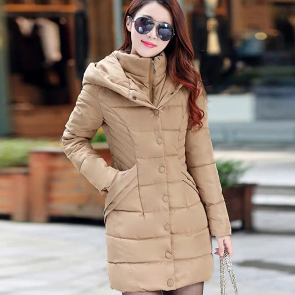 Woman Plus Size 2XL Winter Coat Long Outerwear Thicken Parkas zipper button hooded warm lady office work young girl school cheap
Woman Plus Size 2XL Winter Coat Long Outerwear Thicken Parkas zipper button hooded warm lady office work young girl school cheap