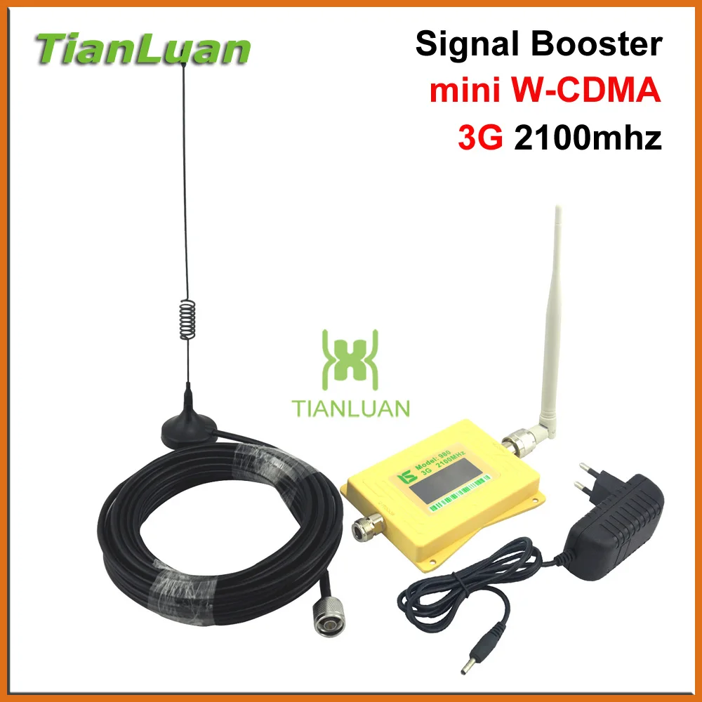 Smart LCD 3G W-CDMA 2100MHz Cell Phone Signal Booster 3G UMTS Signal Repeater Cell Phone WCDMA Amplifier with Antenna FULL Set
Smart LCD 3G W-CDMA 2100MHz Cell Phone Signal Booster 3G UMTS Signal Repeater Cell Phone WCDMA Amplifier with Antenna FULL Set