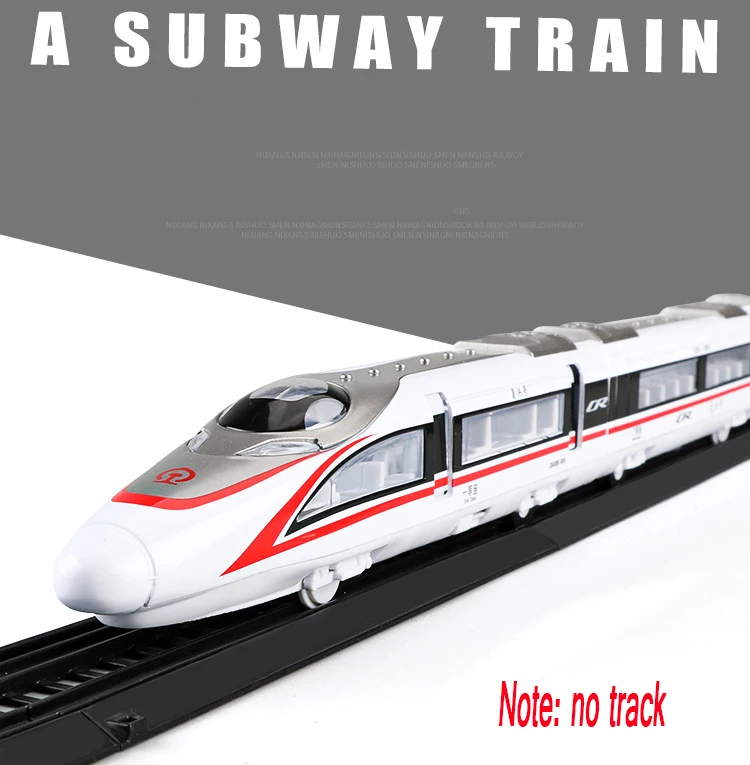Fuxing Children's Toy Alloy Simulation Train Model Car Subway Train High-Speed Rail Harmony Boy MS1812
Fuxing Children's Toy Alloy Simulation Train Model Car Subway Train High-Speed Rail Harmony Boy MS1812