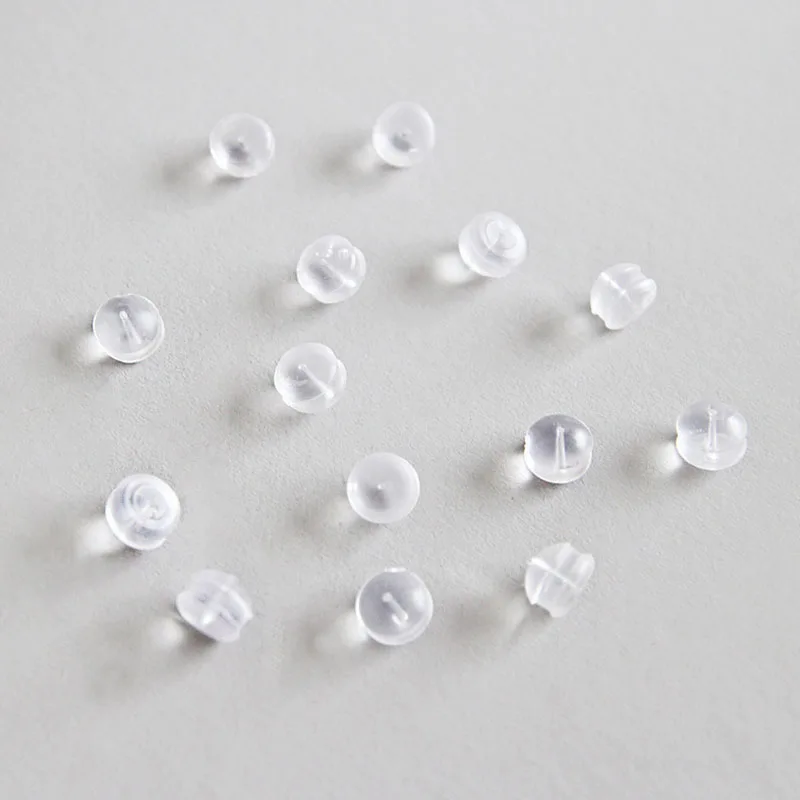 10 Pairs Silica Gel Earrings Plug Hat DIY Earrings Accessory Rear Plug Earring Back
10 Pairs Silica Gel Earrings Plug Hat DIY Earrings Accessory Rear Plug Earring Back
