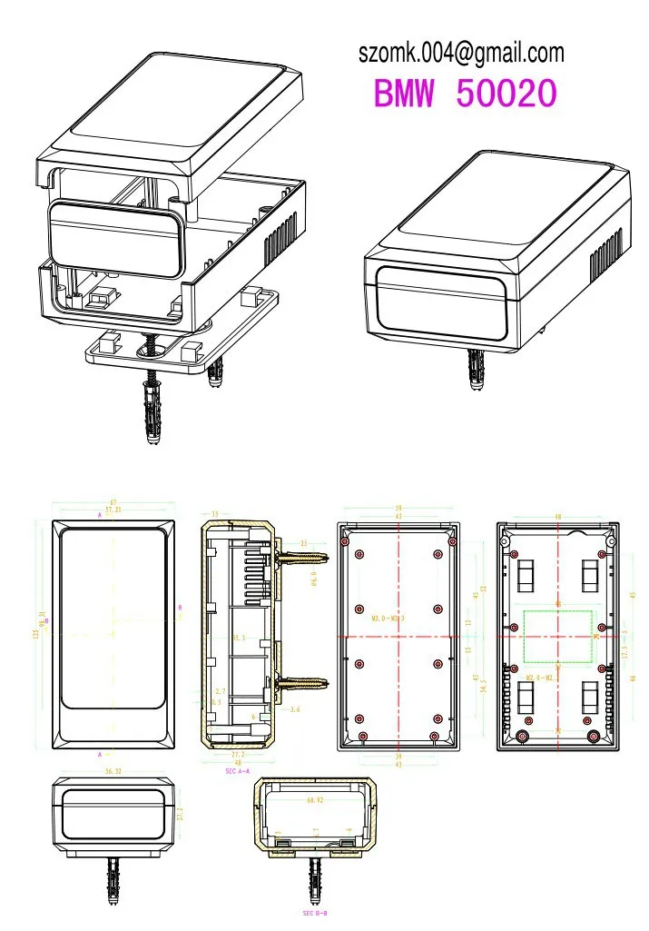 plastic enclosure