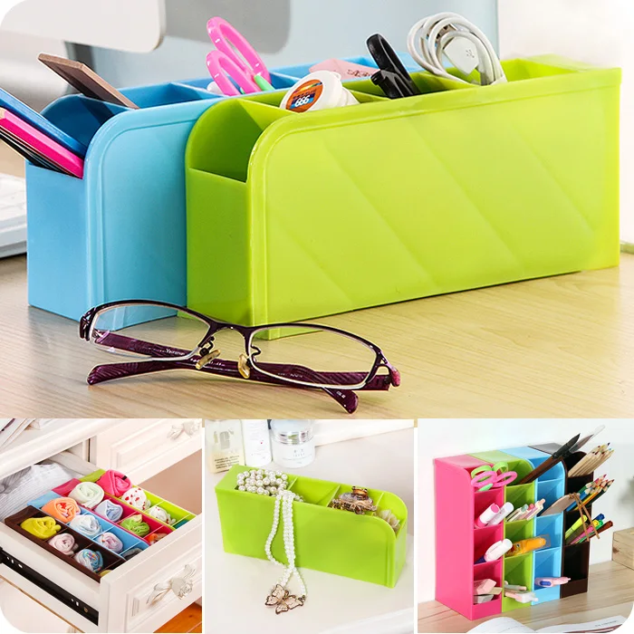 1pc Creative 4 Grids Desktop Storage Box Office Stationery Finishing Boxes Kitchen Tableware Storage Box Pen Holder
1pc Creative 4 Grids Desktop Storage Box Office Stationery Finishing Boxes Kitchen Tableware Storage Box Pen Holder