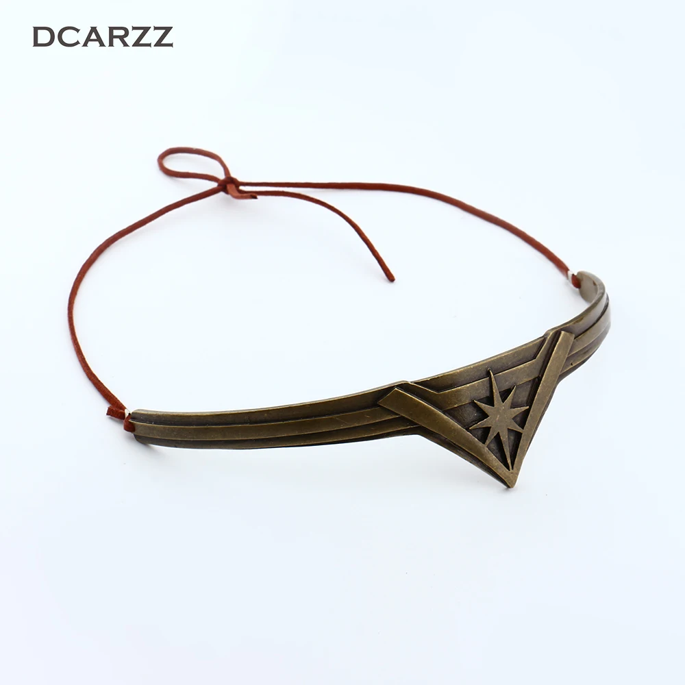 Wonder Woman Metal Tiara and Crown,the Handmade Handband Jewelry with Leather Rope DC Movie Cosplay Hair Accessory for Halloween
Wonder Woman Metal Tiara and Crown,the Handmade Handband Jewelry with Leather Rope DC Movie Cosplay Hair Accessory for Halloween