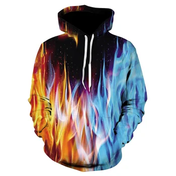 Yellow and blue flame print hoodies for men and women casual fun hoodies street sweats hip hop trendy men's pullovers
Yellow and blue flame print hoodies for men and women casual fun hoodies street sweats hip hop trendy men's pullovers