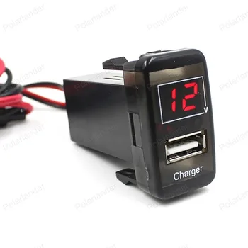 5V 2.1A Car Charger For T/OYOTA V/IGO Auto Dashboard USB port cell Phone adapter Voltmeter with Wire
5V 2.1A Car Charger For T/OYOTA V/IGO Auto Dashboard USB port cell Phone adapter Voltmeter with Wire