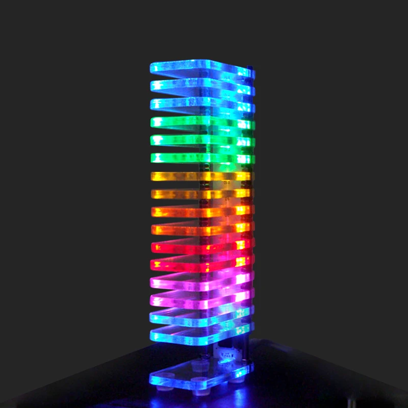 Aiyima LED Music Audio Spectrum Indicator KS16 Fantasy Crystal Cube LED DIY Kit Music Spectrum VU Tower
Aiyima LED Music Audio Spectrum Indicator KS16 Fantasy Crystal Cube LED DIY Kit Music Spectrum VU Tower