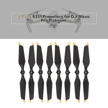 4 Pairs Propellers for DJI Mavic Pro Platinum Low-Noise Quick-Release CW CCW 8331 Replacement Blades Props
4 Pairs Propellers for DJI Mavic Pro Platinum Low-Noise Quick-Release CW CCW 8331 Replacement Blades Props