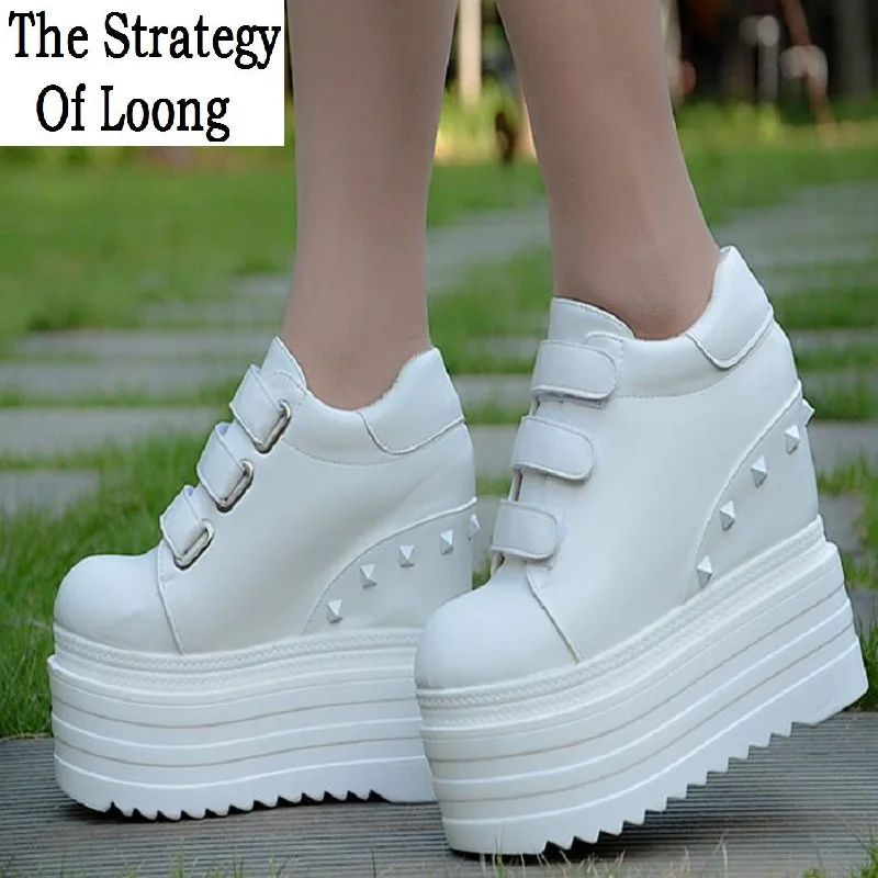 Spring Autumn Women Platform Wedges Ankle Short Boots 13 CM High Heels Lady Chunky Sole Summer Increasing Height Shoes 20180822
Spring Autumn Women Platform Wedges Ankle Short Boots 13 CM High Heels Lady Chunky Sole Summer Increasing Height Shoes 20180822