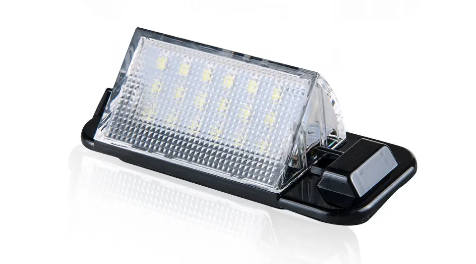 12V 2 PCS Car Auto 18 LED 2835 SMD License Plate Light Lamp for BMW E36 3 Series E36 1992-1998 318i 320i 323i Led Car-styling 24 (11)