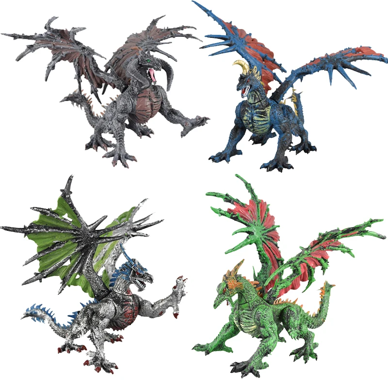 4 стиля Western Dragon Ptero saurs фигурка juguetes кукла игрушки Имитация Динозавра модель