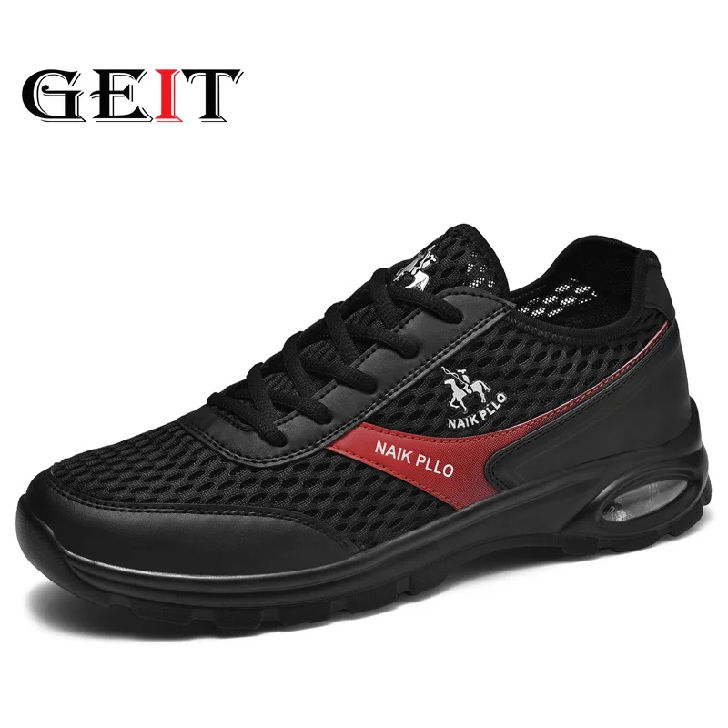 GEIT New Mesh Men Casual Shoes Lac-up Men Shoes Lightweight Comfortable Breathable Walking Sneakers Men's Air-cushioned Shoes
GEIT New Mesh Men Casual Shoes Lac-up Men Shoes Lightweight Comfortable Breathable Walking Sneakers Men's Air-cushioned Shoes