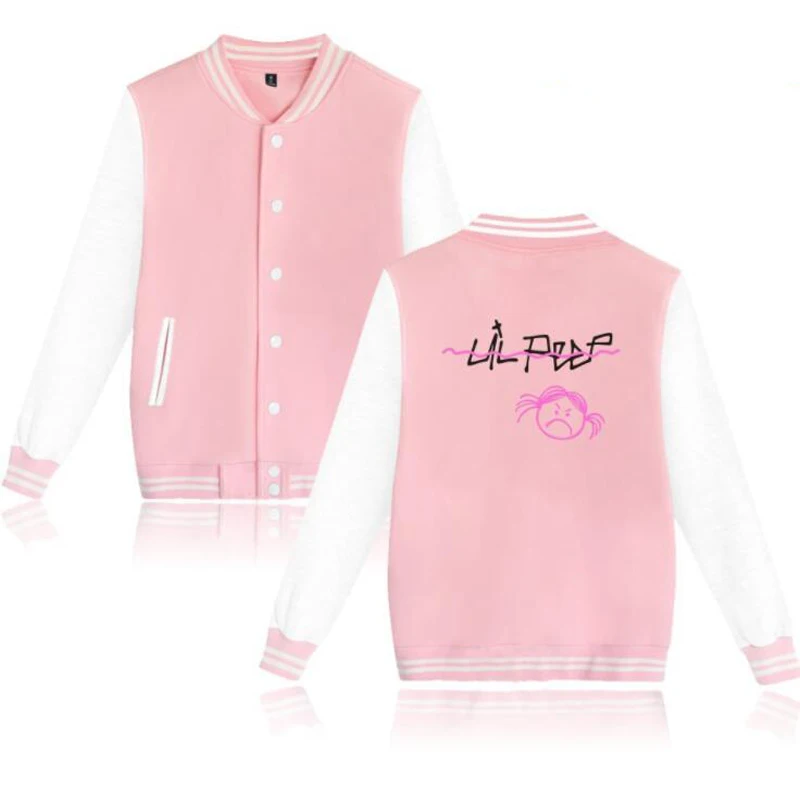 casaco lil peep rosa