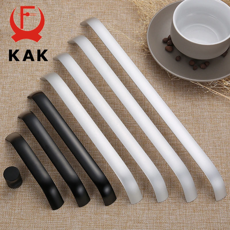 KAK Aluminium Alloy Black Cabinet Knobs Kitchen Cabinet Handles Drawer Knobs Pulls Black Furniture Handle Cabinet Hardware
KAK Aluminium Alloy Black Cabinet Knobs Kitchen Cabinet Handles Drawer Knobs Pulls Black Furniture Handle Cabinet Hardware