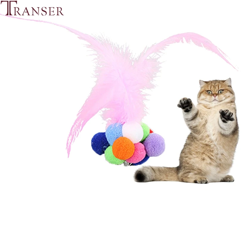 Drop Shipping Cat Toy Colorful Bouncy Ball Cat Feather Balls Toys Built-In Catnip Kitty Interactive Toys with Bells 80913
Drop Shipping Cat Toy Colorful Bouncy Ball Cat Feather Balls Toys Built-In Catnip Kitty Interactive Toys with Bells 80913