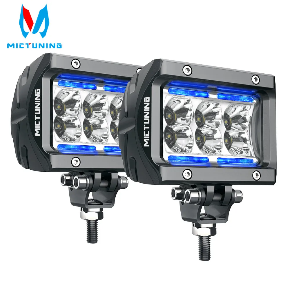 2pcs K1 New 4 inch 18W Spot Flood Led Light Bar Ice-Blue LED work light beam LED driving fog light for JEEP ATV UTV SUV truck
2pcs K1 New 4 inch 18W Spot Flood Led Light Bar Ice-Blue LED work light beam LED driving fog light for JEEP ATV UTV SUV truck