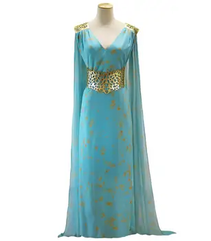 2019 Game of Thrones Qarth Cosplay Party Wear Gowns Halloween Daenerys Targaryen Wedding Party 
2019 Game of Thrones Qarth Cosplay Party Wear Gowns Halloween Daenerys Targaryen Wedding Party