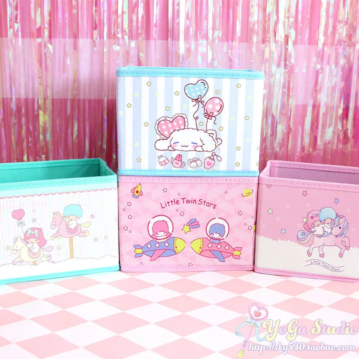 Cartoon Hello Kitty My Melody Cinnamoroll Pudding Dog Little Twin Star Kanahei Cute Cosmetic Bags Toy Folding Storage Box Bag
Cartoon Hello Kitty My Melody Cinnamoroll Pudding Dog Little Twin Star Kanahei Cute Cosmetic Bags Toy Folding Storage Box Bag